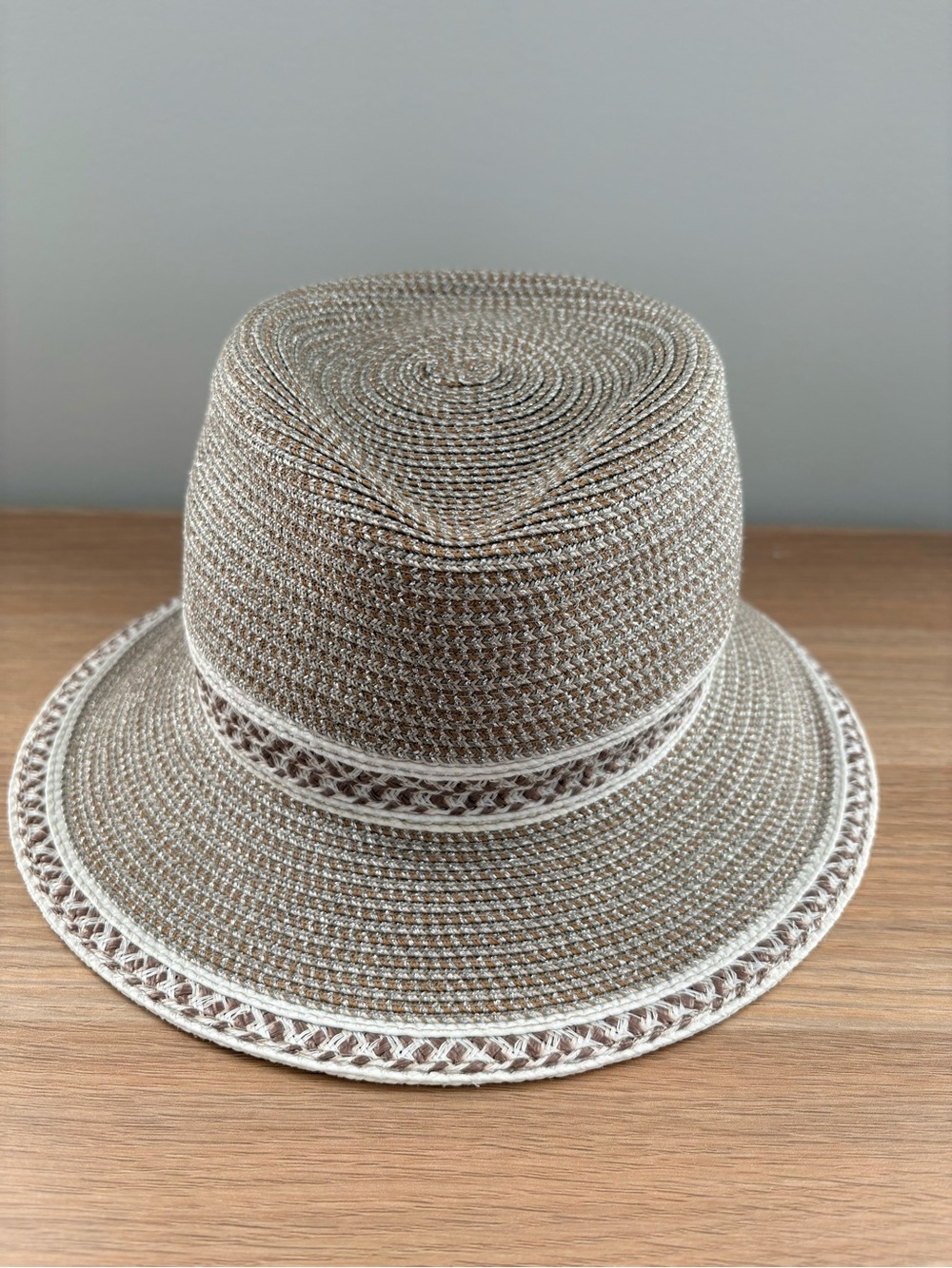ERIC JAVITS New York Woven Packable Sun Hat UPF 50+ | Small
